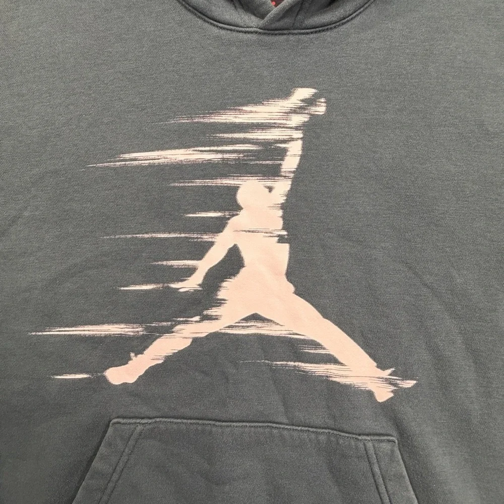Air Jordan Flight MVP Soft Fleece Hoodie Motion Jumpman - Size Small -FV7227-222